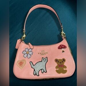 Coach Teri shoulder bag with creature patches